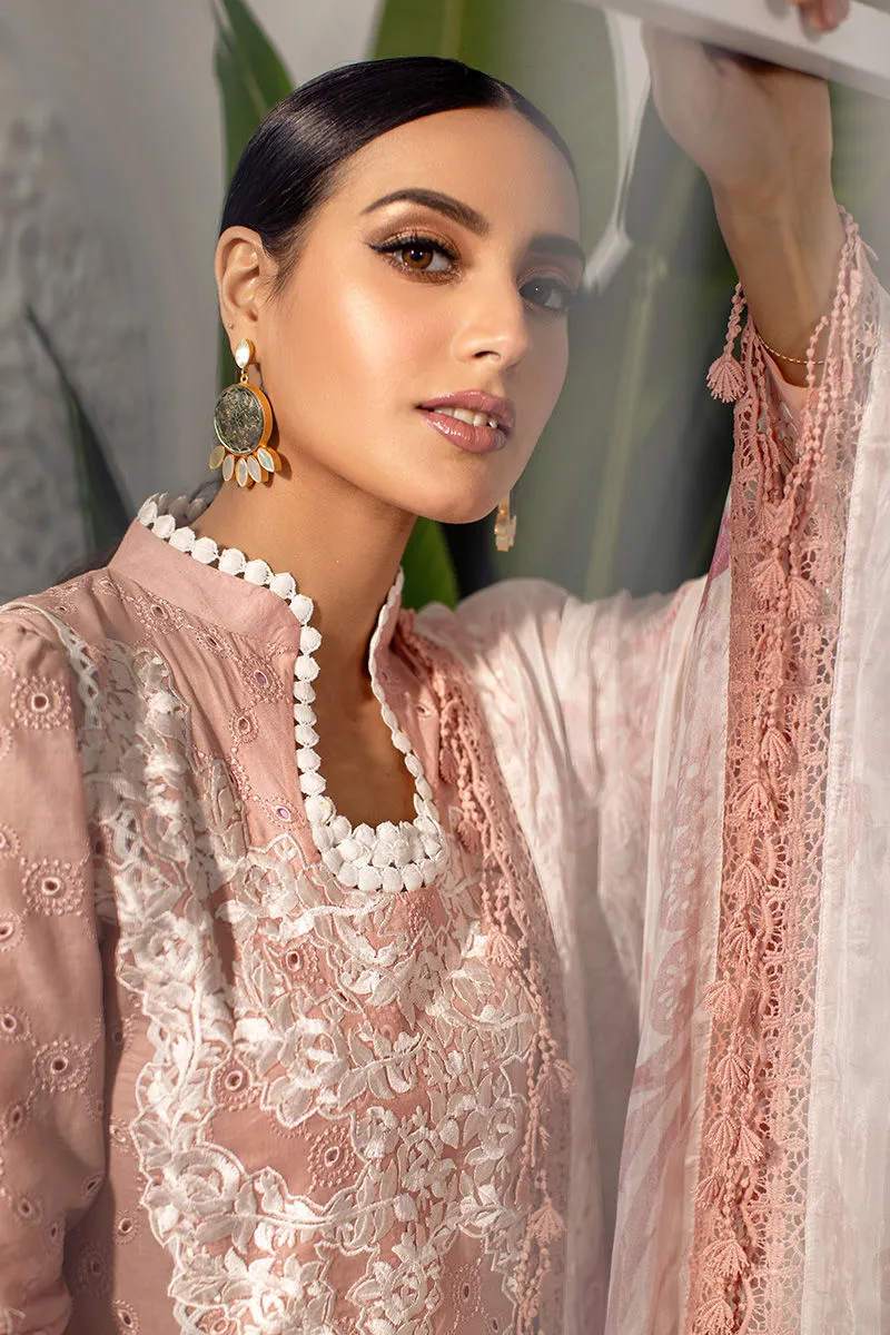 Ansab Jahangir Luxury Lawn Collection 2022 – Ochre