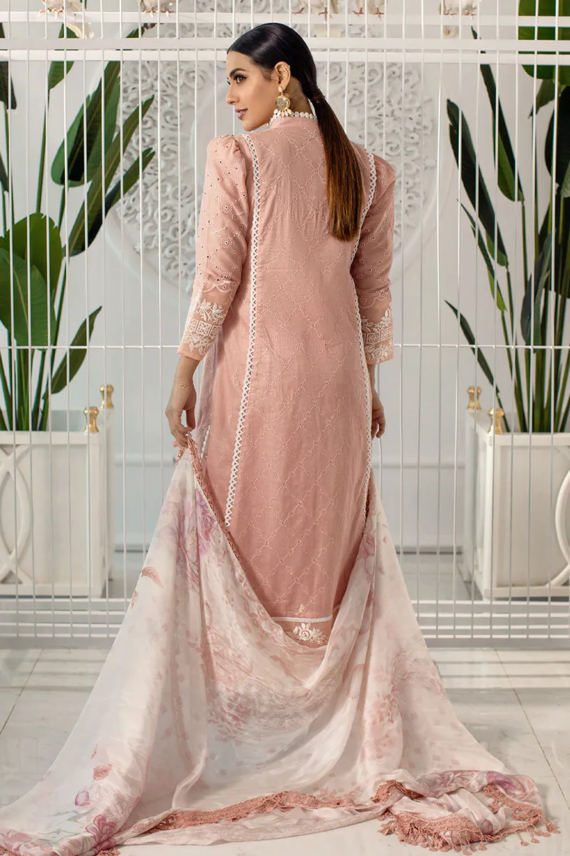 Ansab Jahangir Luxury Lawn Collection 2022 – Ochre