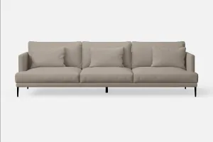 Bisceglie 4 Seater Sofa Sand Leather