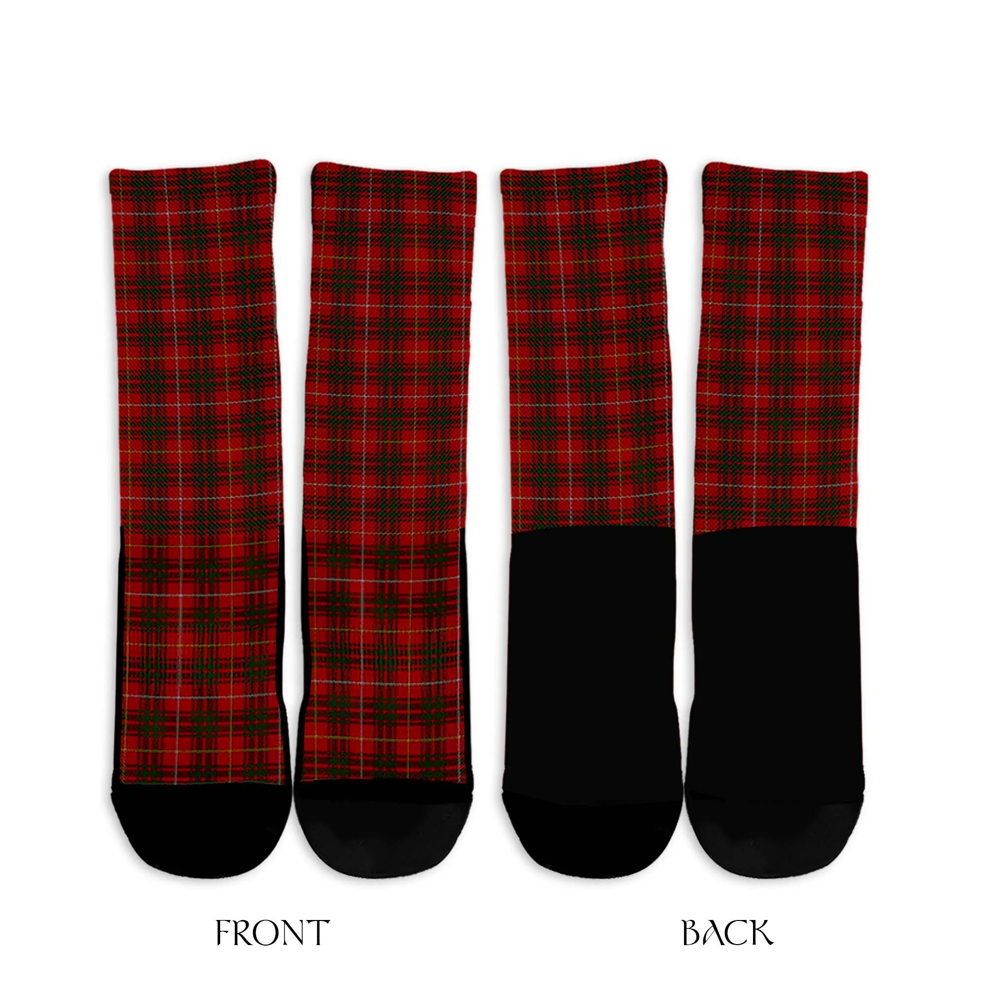 Bruce Tartan Crew Socks