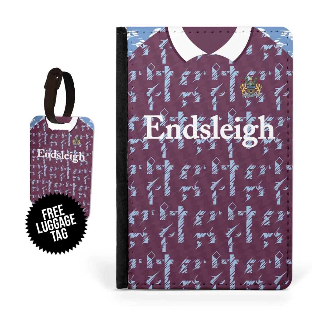 Burnley Retro Kit Passport Cases