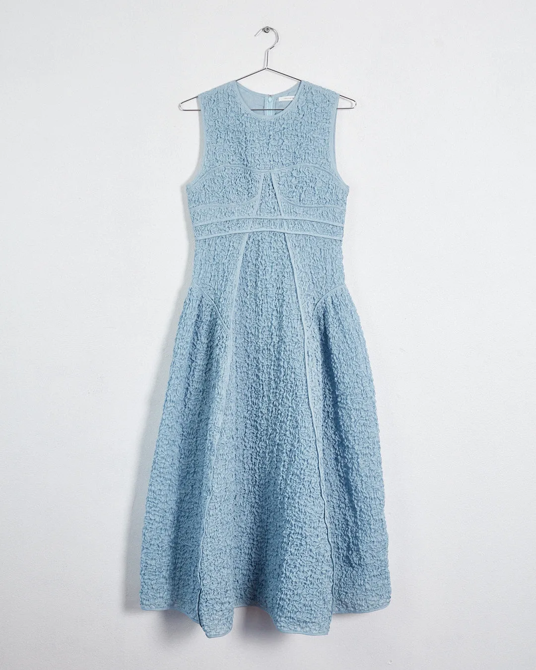 Cecilie Bahnsen fall'20 'lia' dress, blue, 12