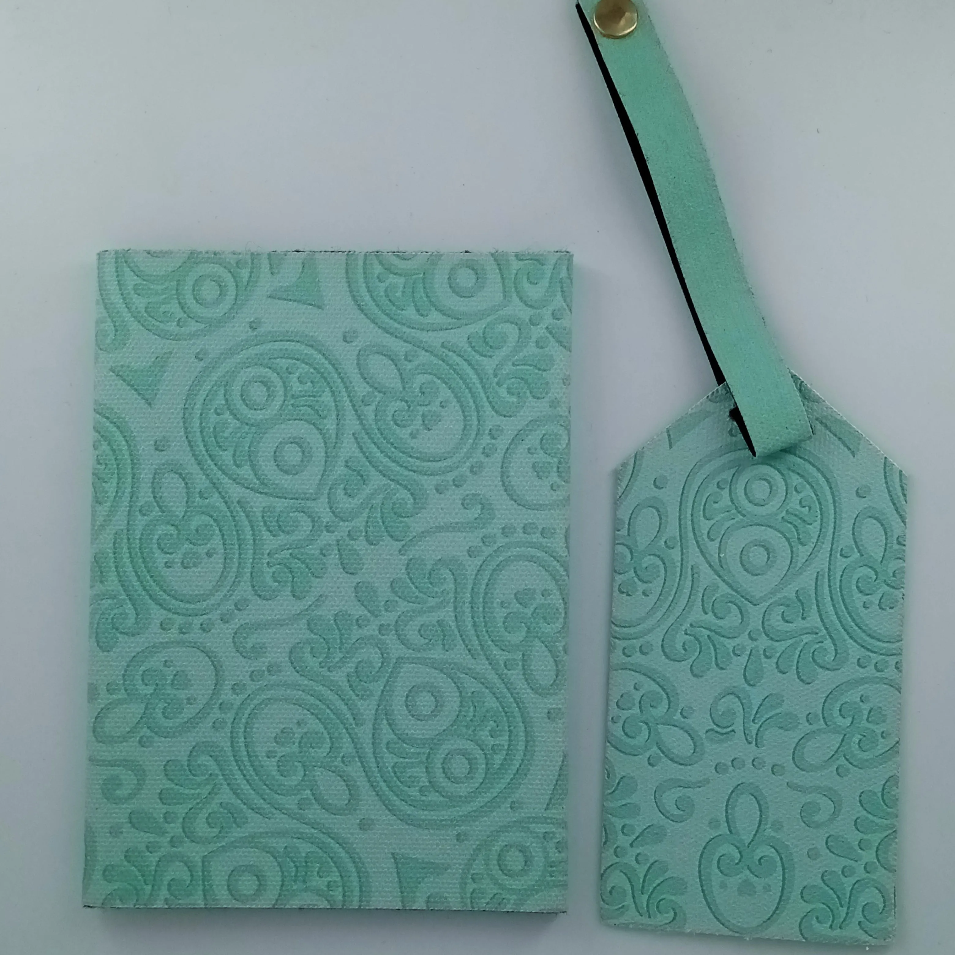 Cotton Canvas Monochrome Gift Set - Mint Green