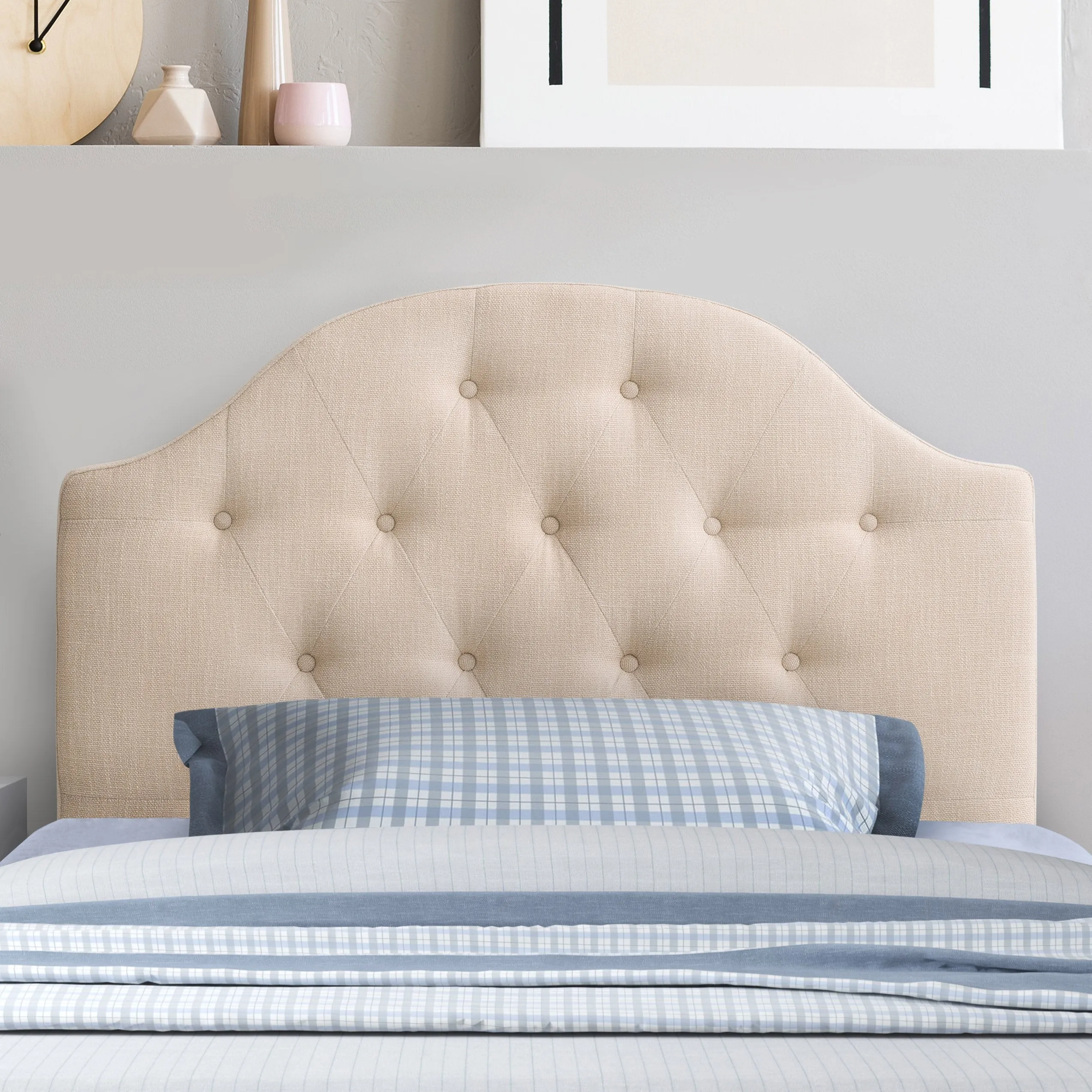 Diamond Tufted Headboard, Twin / Single