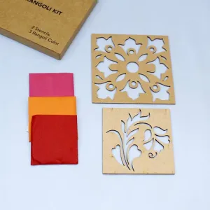 DIY Rangoli Floral Kit