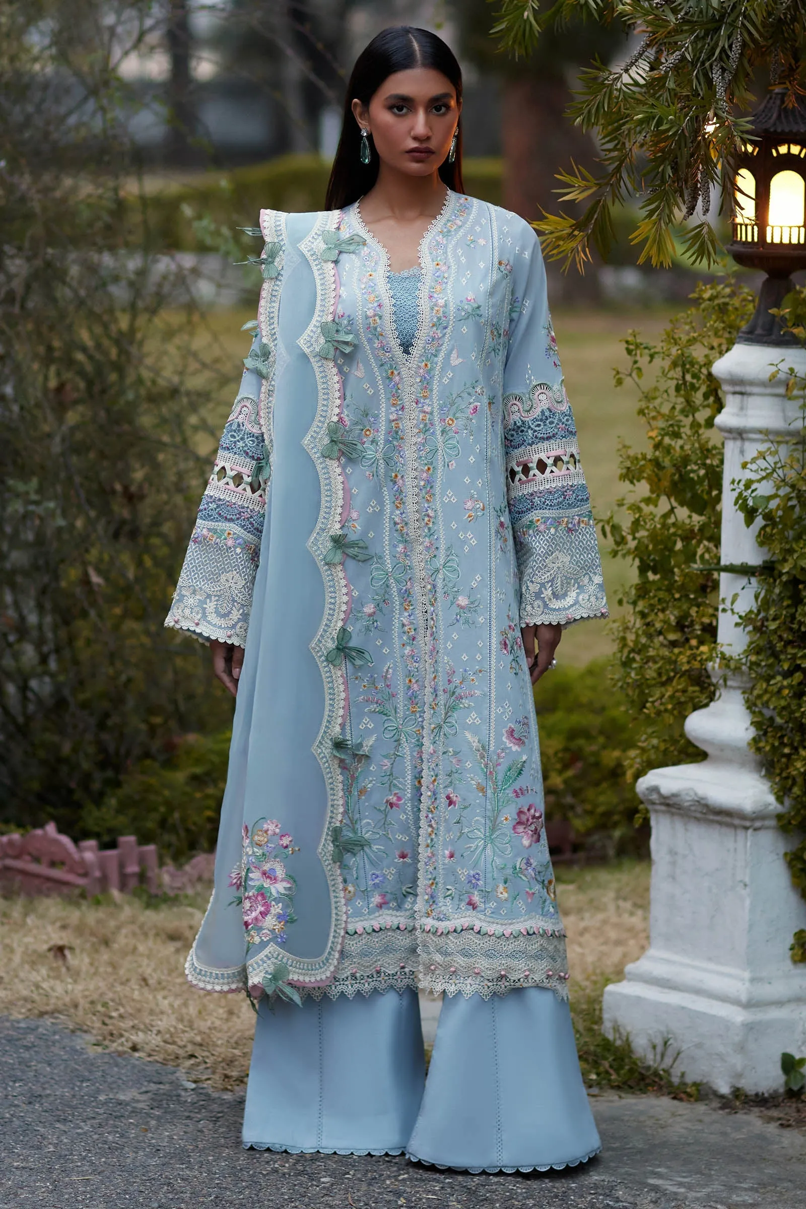 Elan Luxury Lawn Collection 2024 – MIRZETA (EL24-11 A)