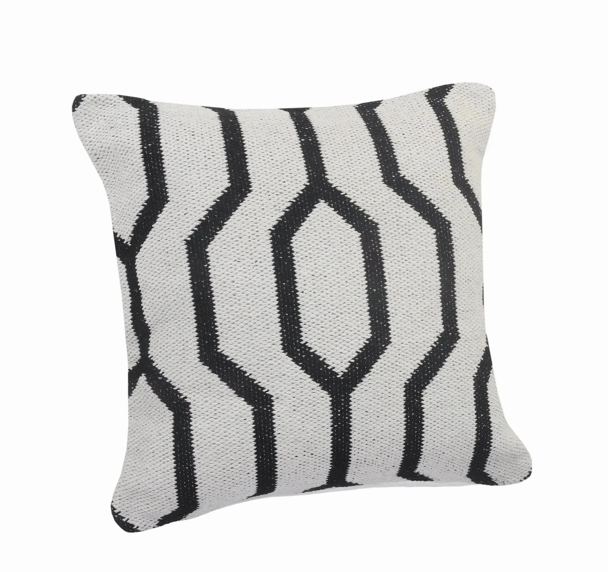 Elemental Lr07548 White/Black Pillow