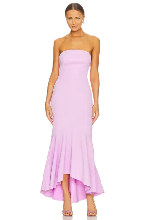 Elliatt Serenade Hi-Low Crepe Dress