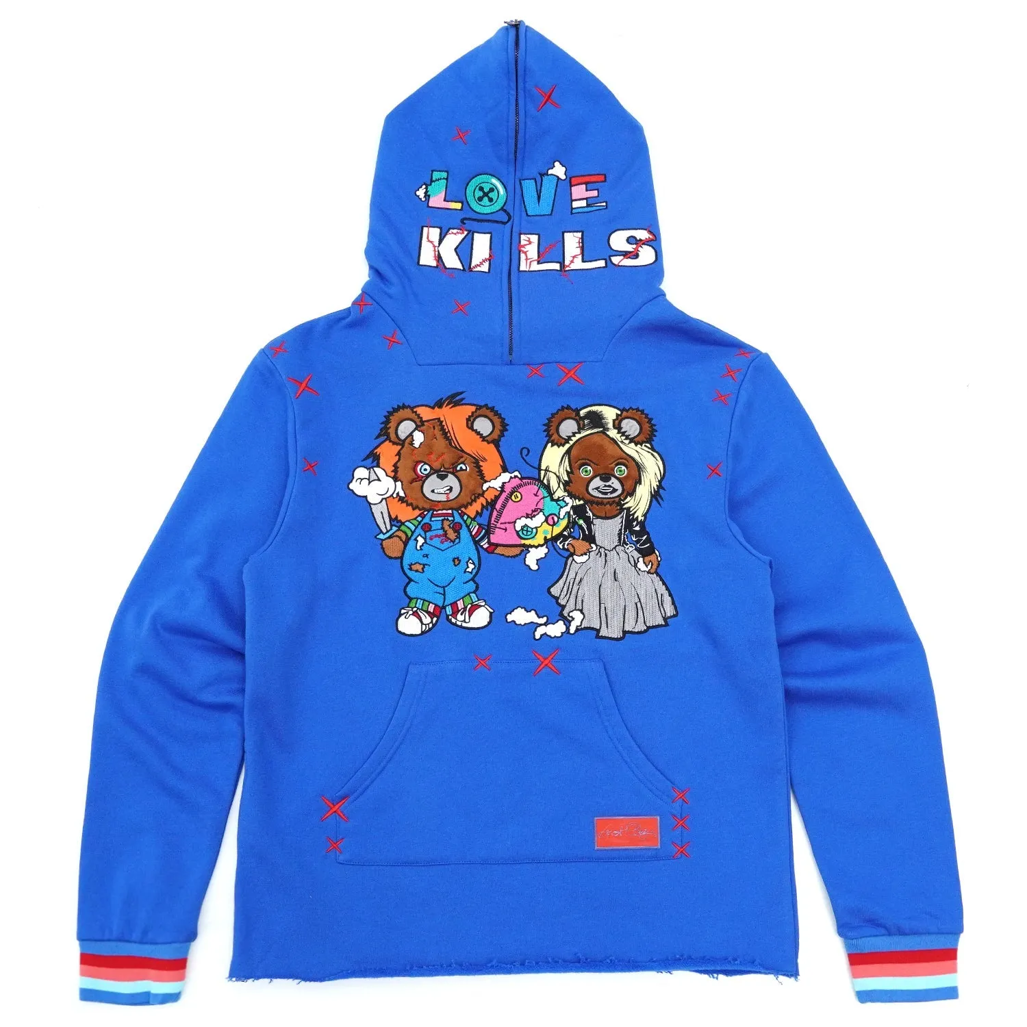 F5738 Love Kills Hoodie - Royal