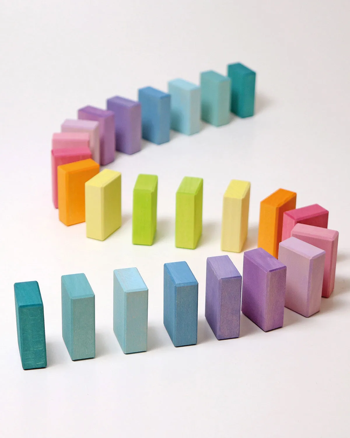 Grimm's Pastel Duo Building Blocks