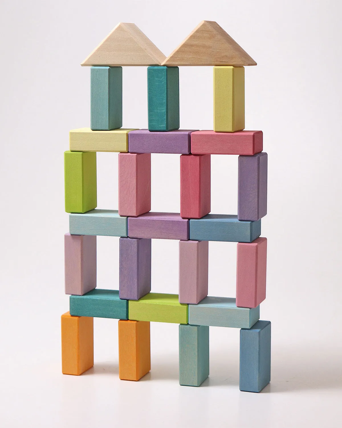 Grimm's Pastel Duo Building Blocks