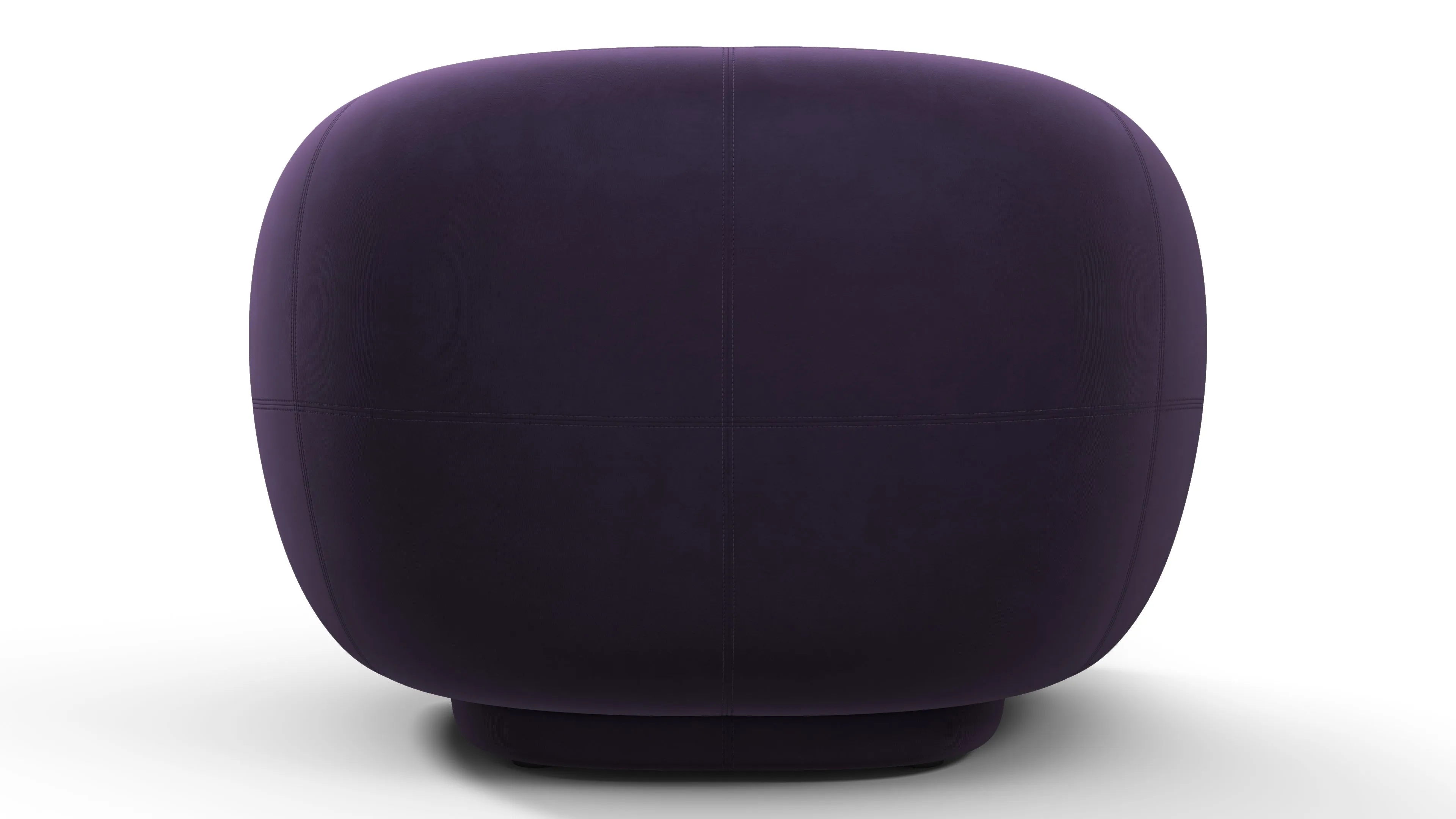 Julep - Julep Lounge Chair, Grape Velvet