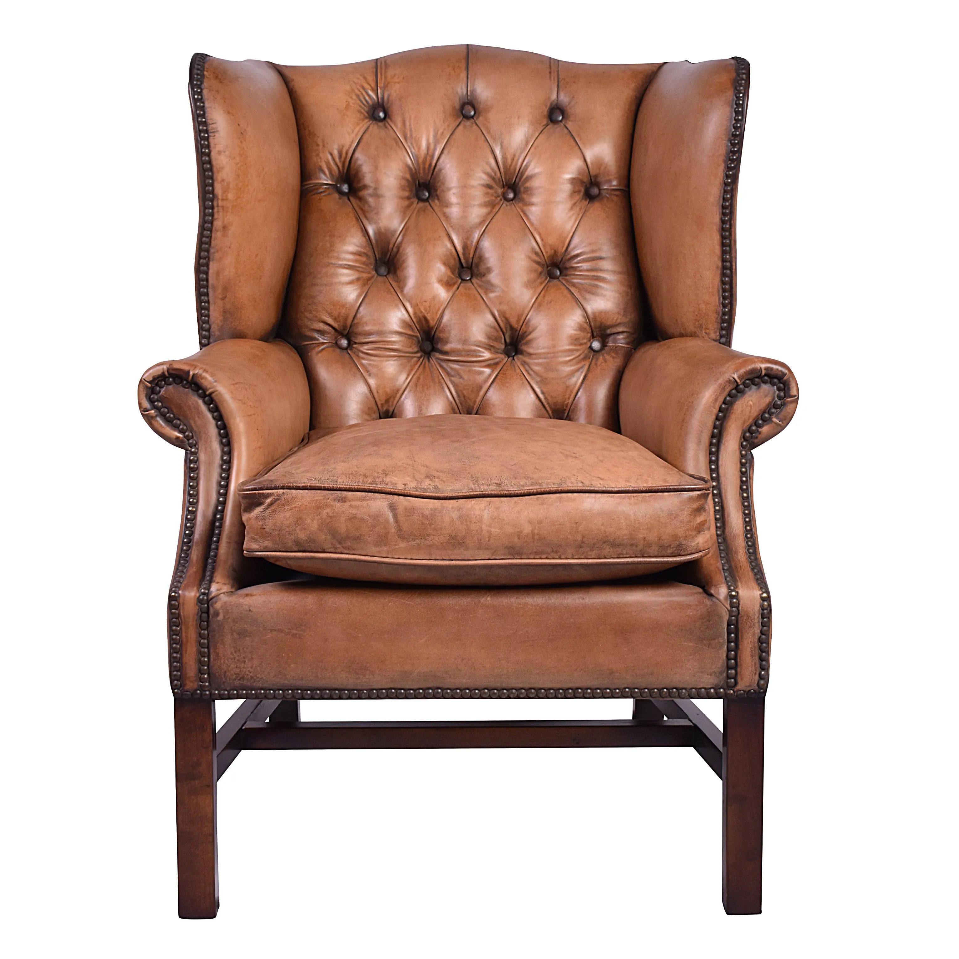 Kew Vintage Leather Armchair