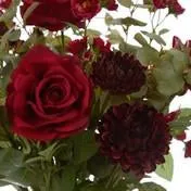 Large Winter Roses and Chrysanthemum Arrangement