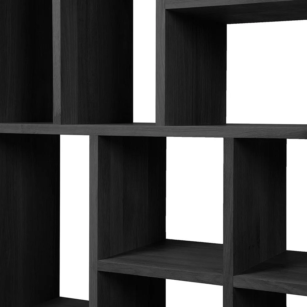 M Rack Bookcase - Black Oak