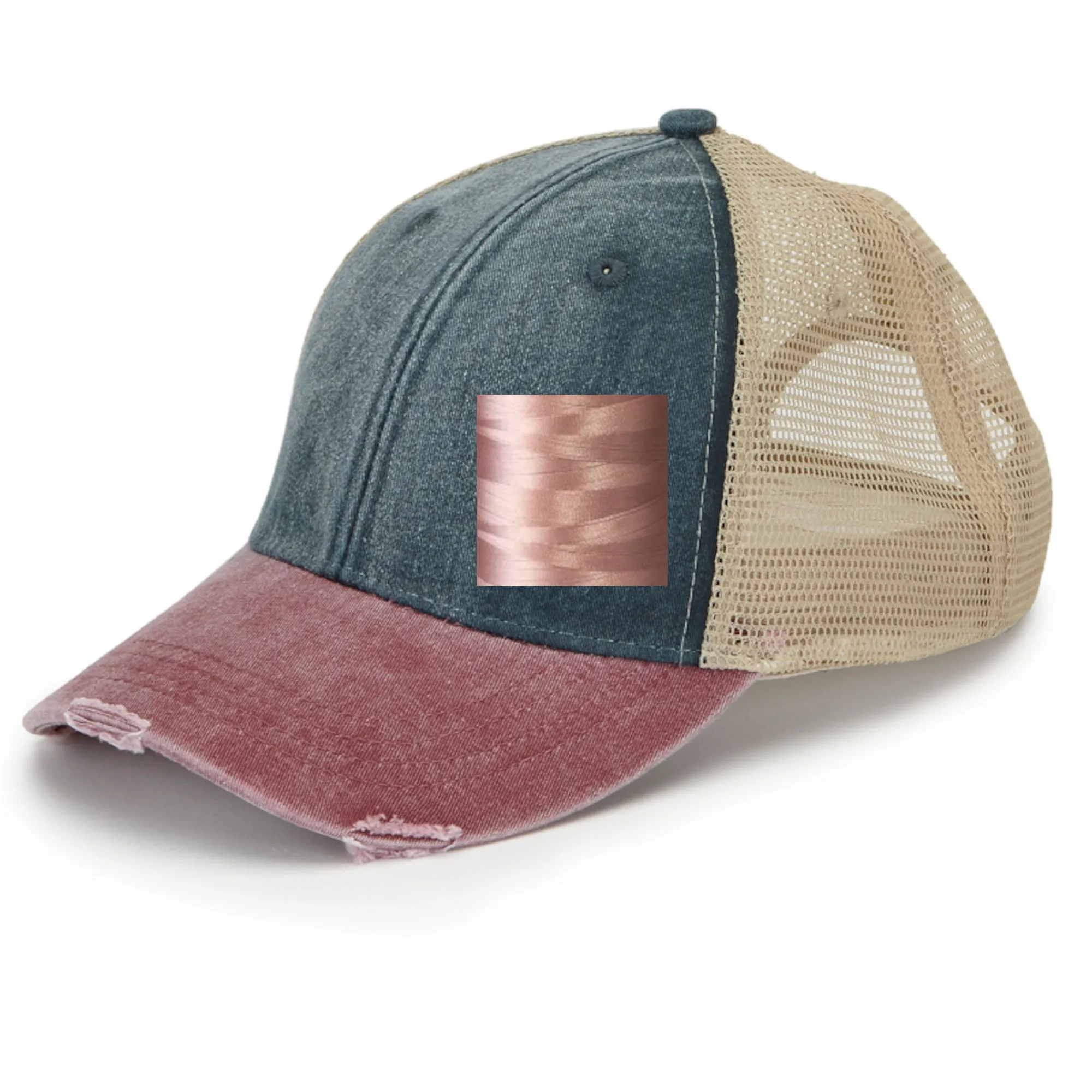 Maine Hat | Distressed Snapback Trucker | state cap | many color choices