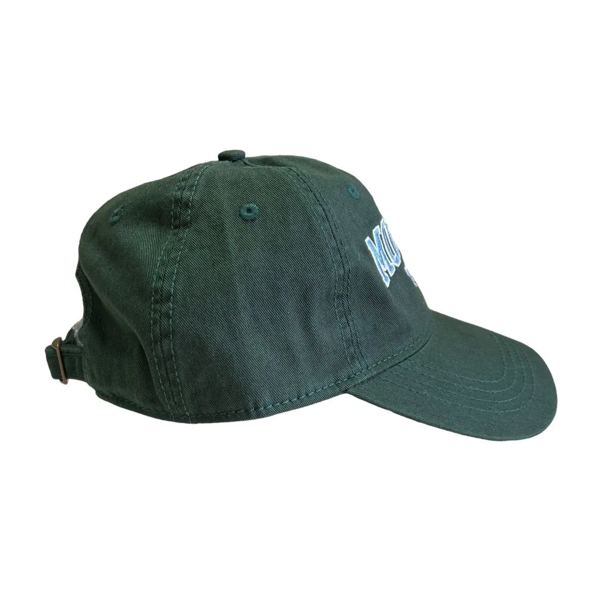 Montauk The End Embroidered Hat in Dark Green