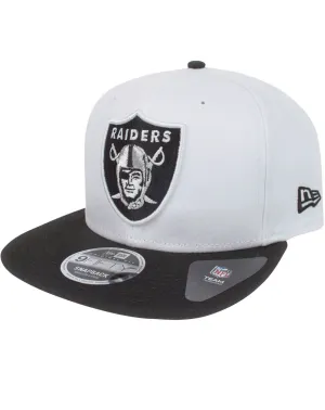 New Era 9Fifty NFL Contrast Crown Oakland Raiders Team Colour Snapback Cap