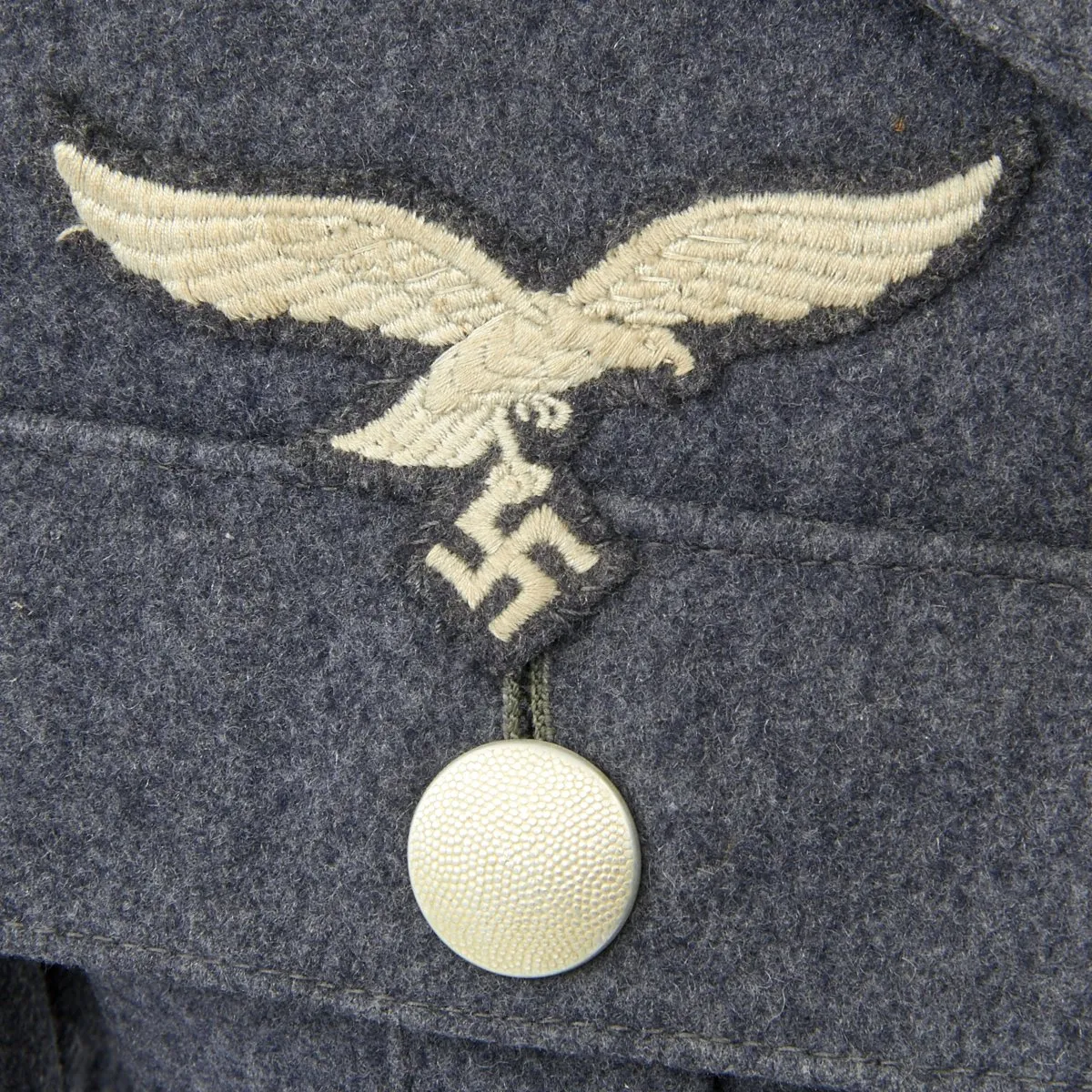 Original German WWII Luftwaffe Flak NCO Tunic with Ribbon Bar