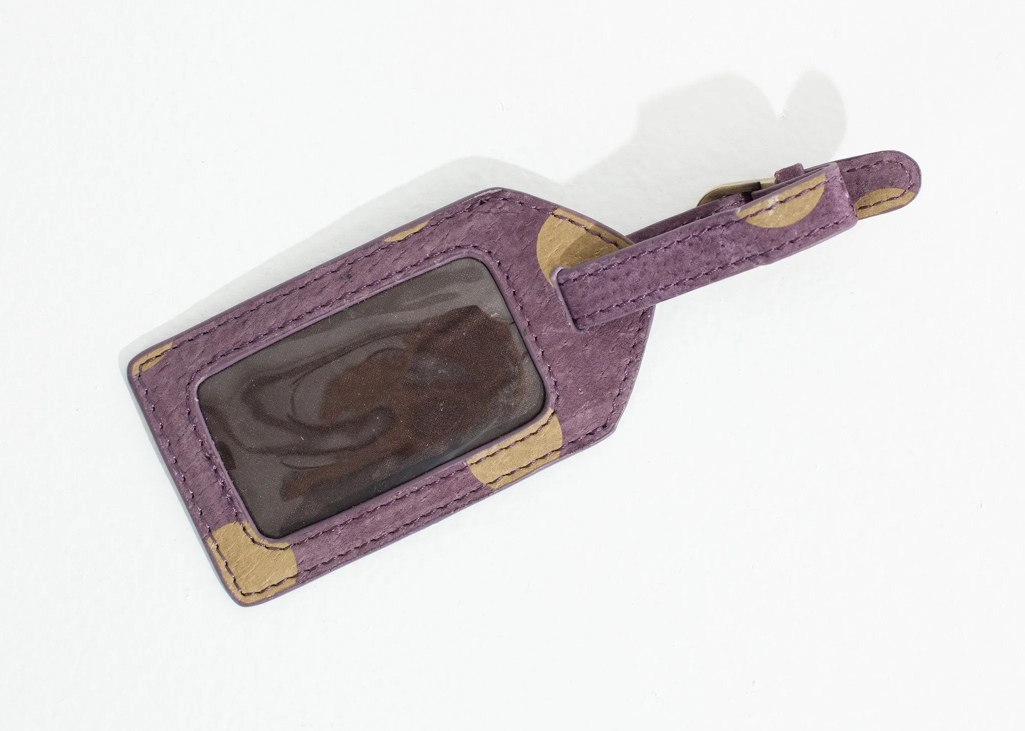 Oscar Luggage Tag in Blueberry