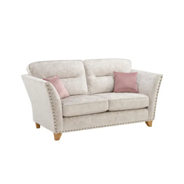 Paris Darwen Nickel 3 Seater Sofa by Lebus