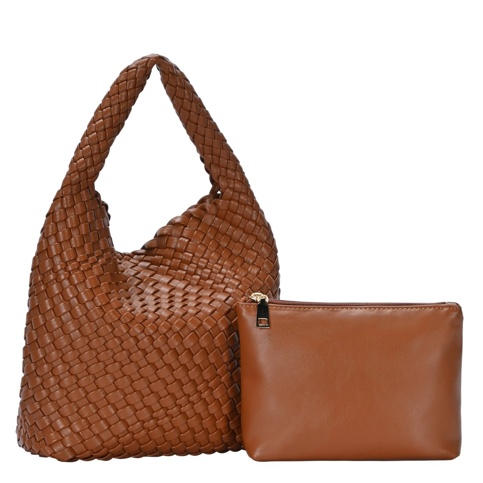 Parker 2 in 1 Woven Satchel