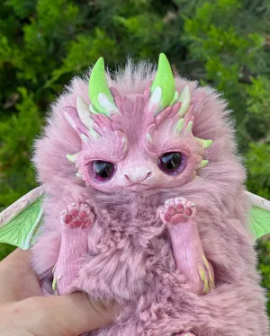 Pink Grumpy dragon