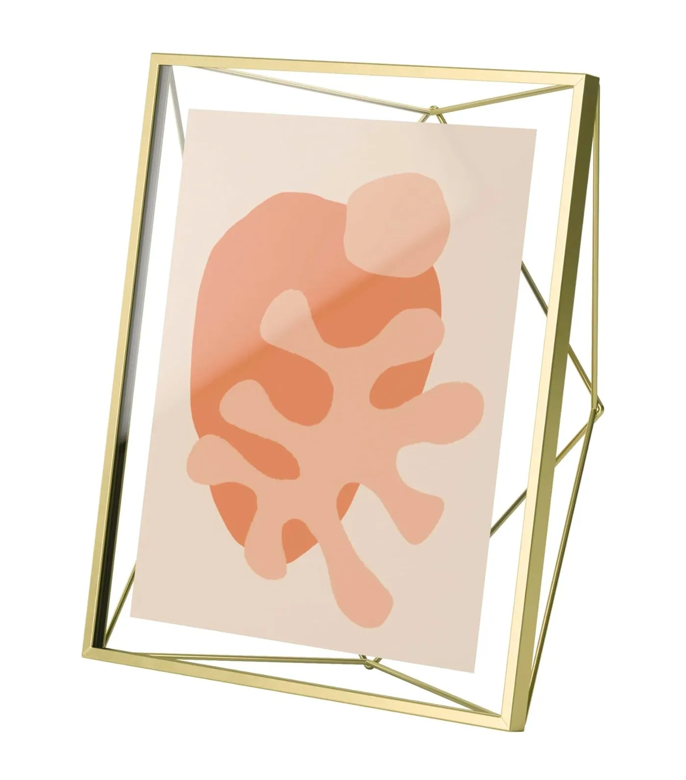 Prisma Photo Frame - Matte Brass