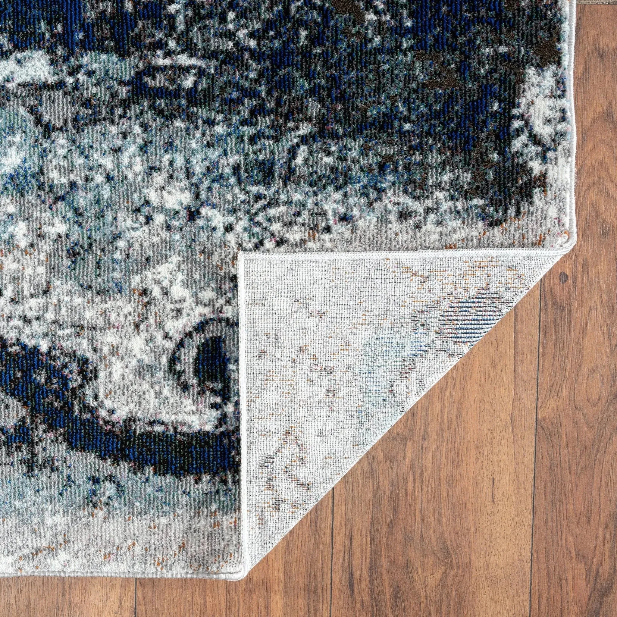 Revolution Lr81802 Blue/Gray Rug