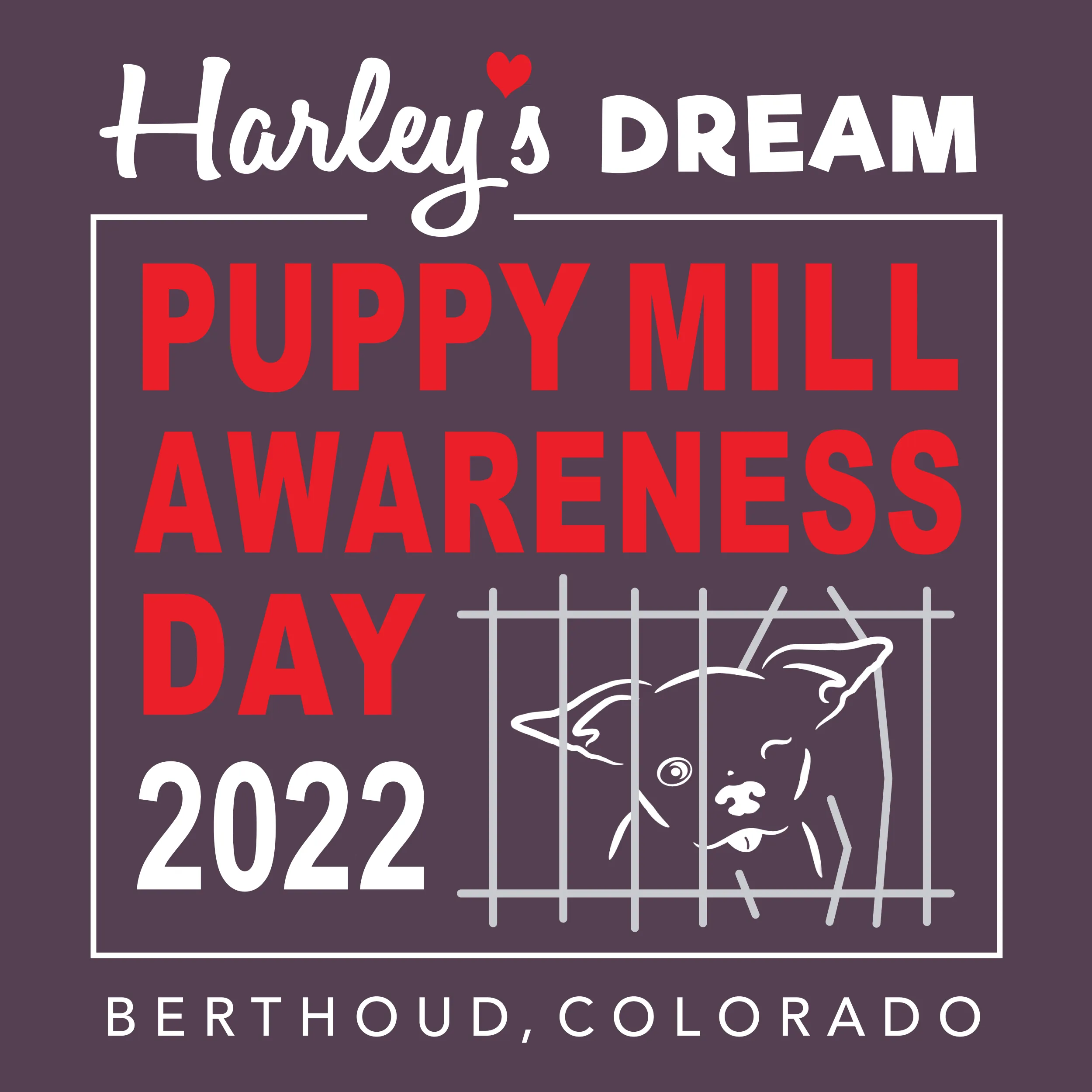 T-Shirt - Unisex - 2022 Puppy Mill Awareness Day