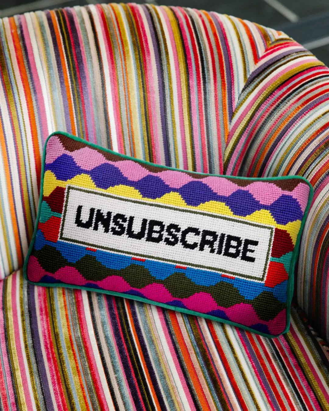 Unsubscribe Pillow