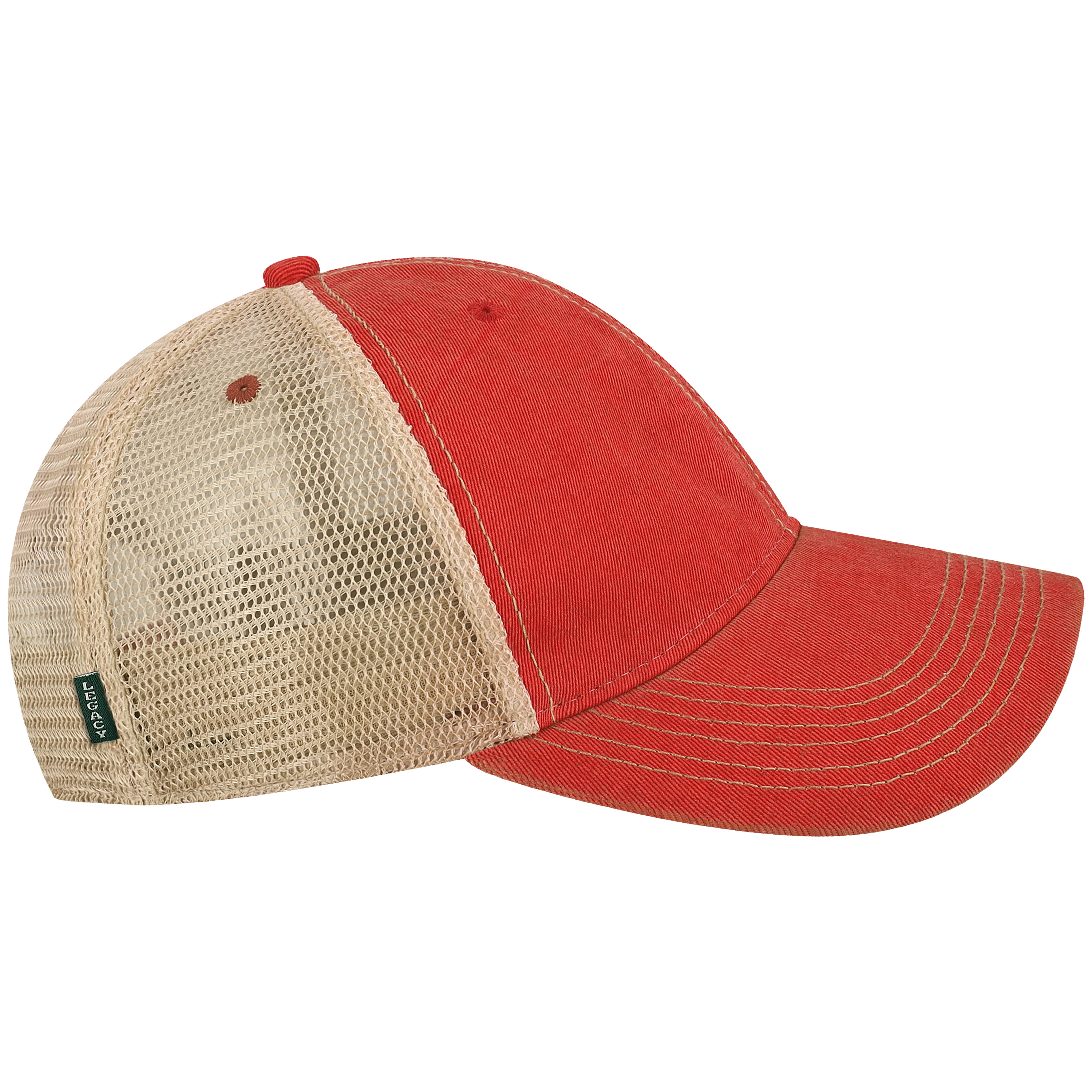 UVA Red, White, and Hoo Scarlet Old Favorite Adjustable Trucker Hat - Scarlet