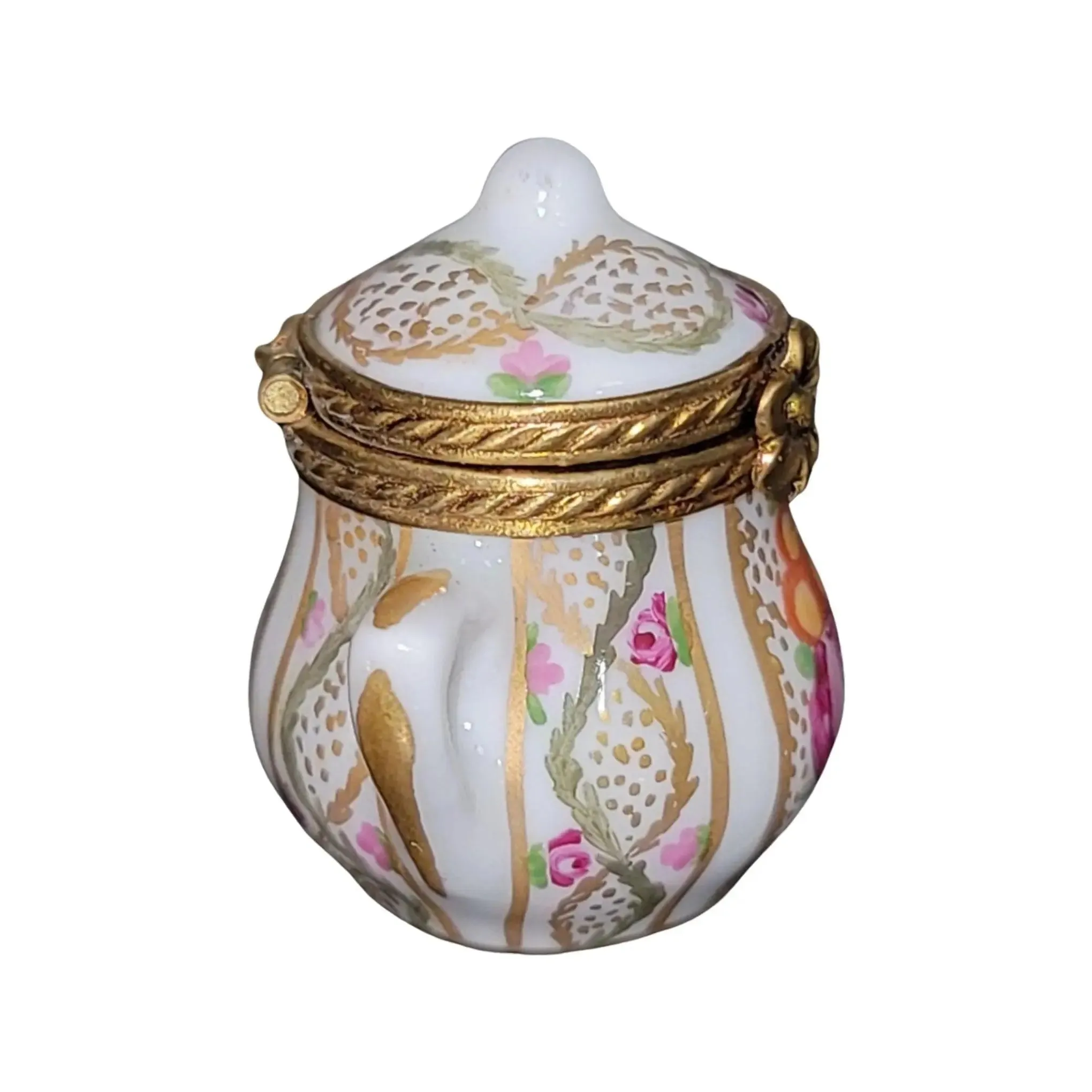 White Pot Canister Urn Tea